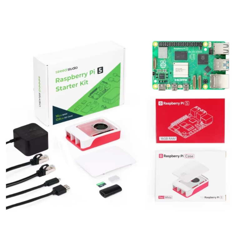5 Starter Kit - 4GB/8GB/16GB R - Raspberry Pi 5 8Gb 评论和价格