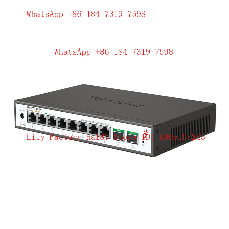 XikeStor 8*2.5G RJ45 2*10G SFP - Sfp+ 10G Managed Switch 8 Port 评论和价格